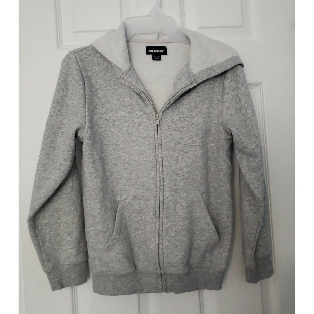 Joe Boxer‎ Kids Hoodie Jacket Size Large  (10-22) Grey